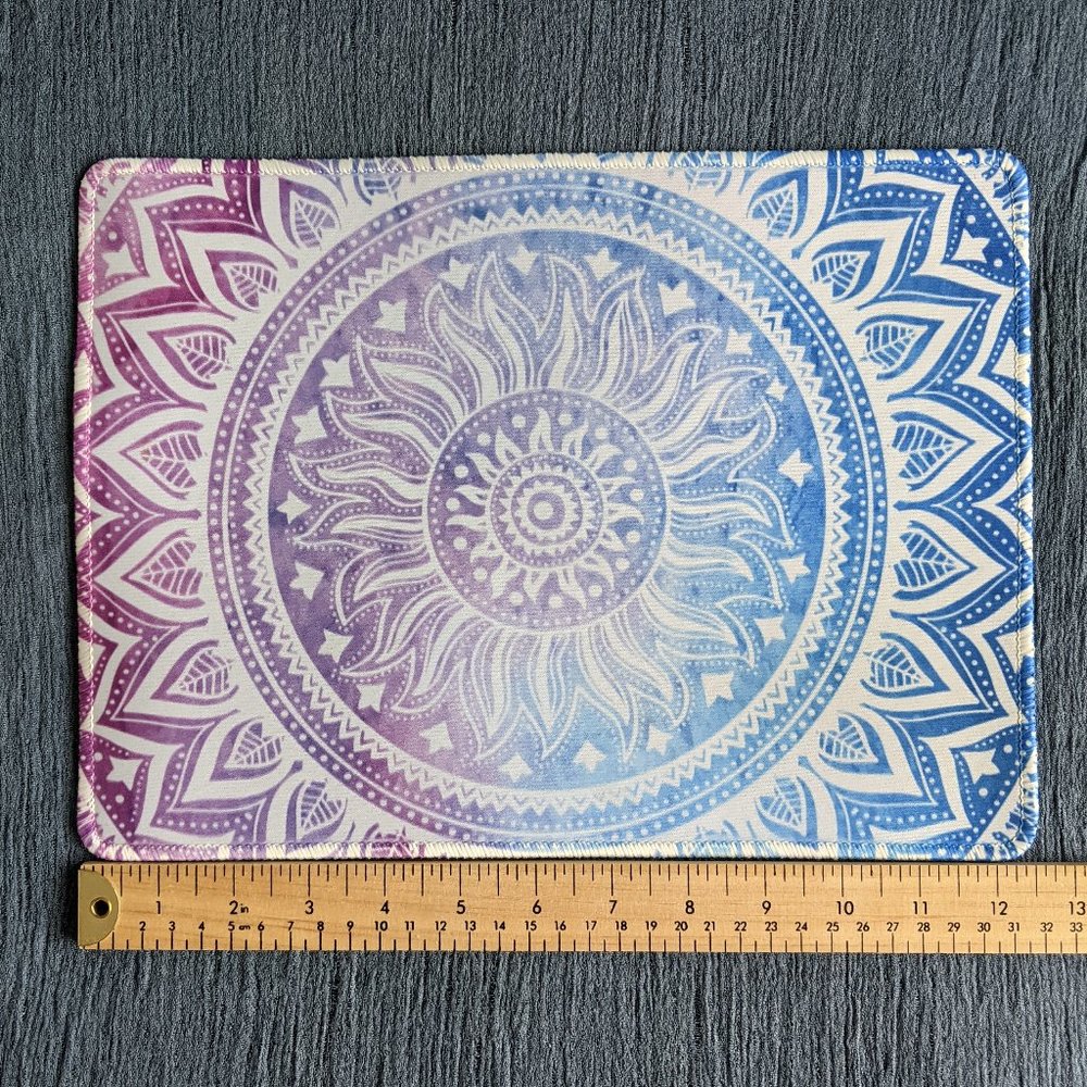 ❗LAST CHANCE❗Purple & Blue Mandala Mouse Pad (NWOT) - Picture 2 of 4